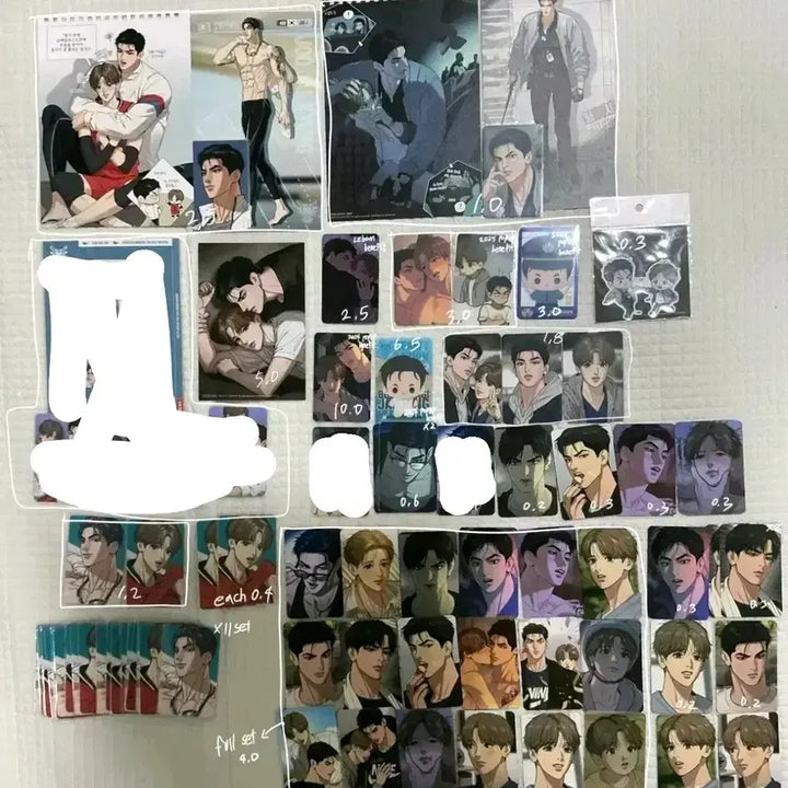 [BUNJANG] Jinx Novel Illustration Book "Yakwacheop" Team Resin Popup Photocard / 징크스 야화첩 팀레진 팝업 포카 포토카드 poca 특전 10만 백라이트