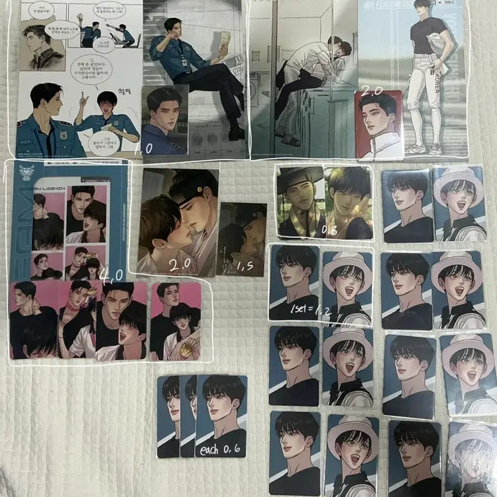 [BUNJANG] Jinx Novel Illustration Book "Yakwacheop" Team Resin Popup Photocard / 징크스 야화첩 팀레진 팝업 포카 포토카드 poca 특전 10만 백라이트