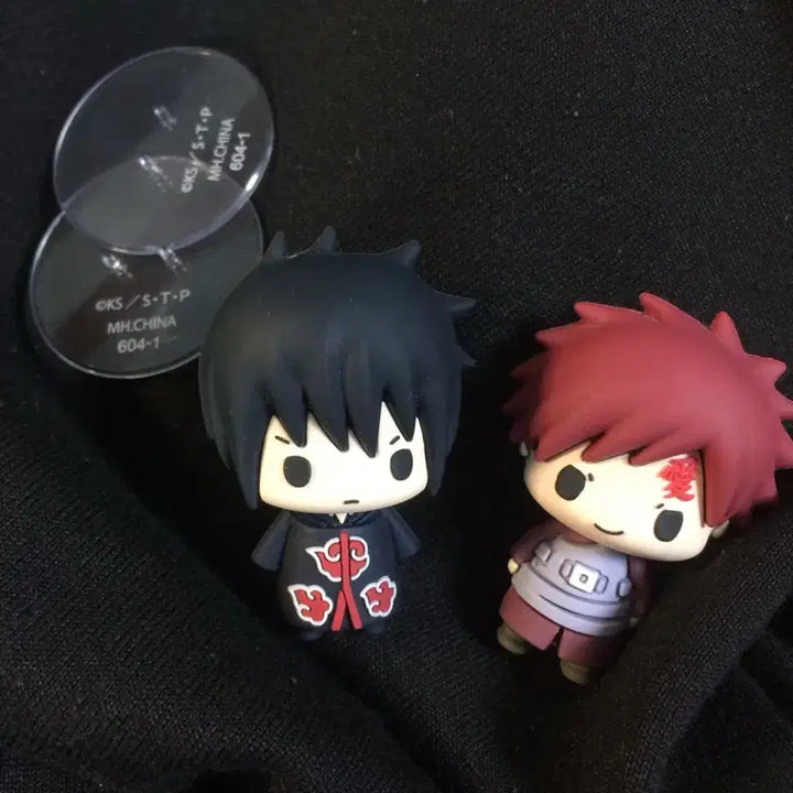 [BUNJANG] Naruto Chocorin Sasuke &amp; Gaara Figure Set / 나루토 초코린 쵸코린 사스케 가아라