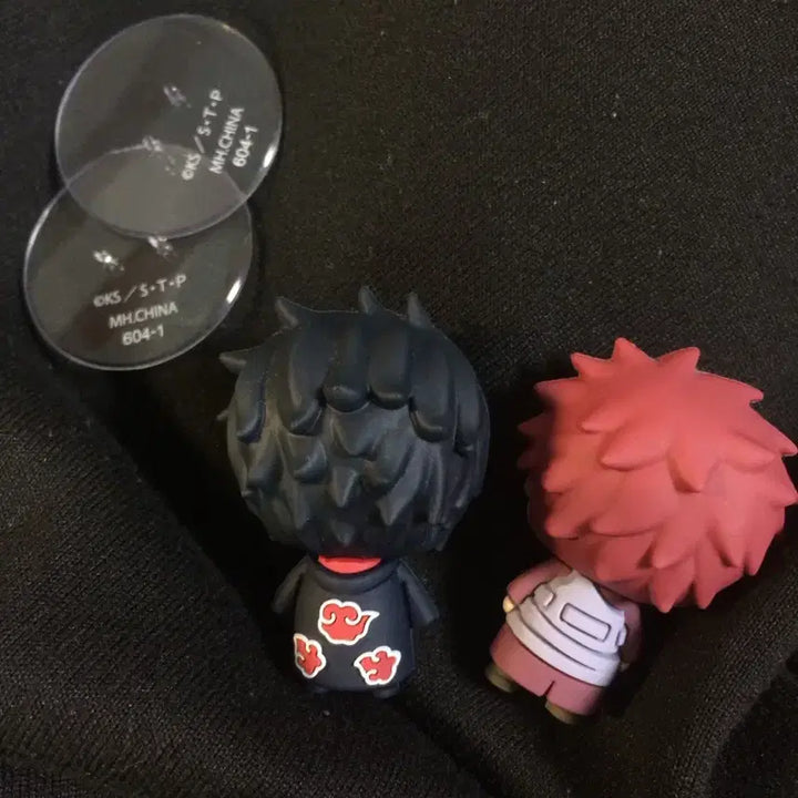 [BUNJANG] Naruto Chocorin Sasuke &amp; Gaara Figure Set / 나루토 초코린 쵸코린 사스케 가아라