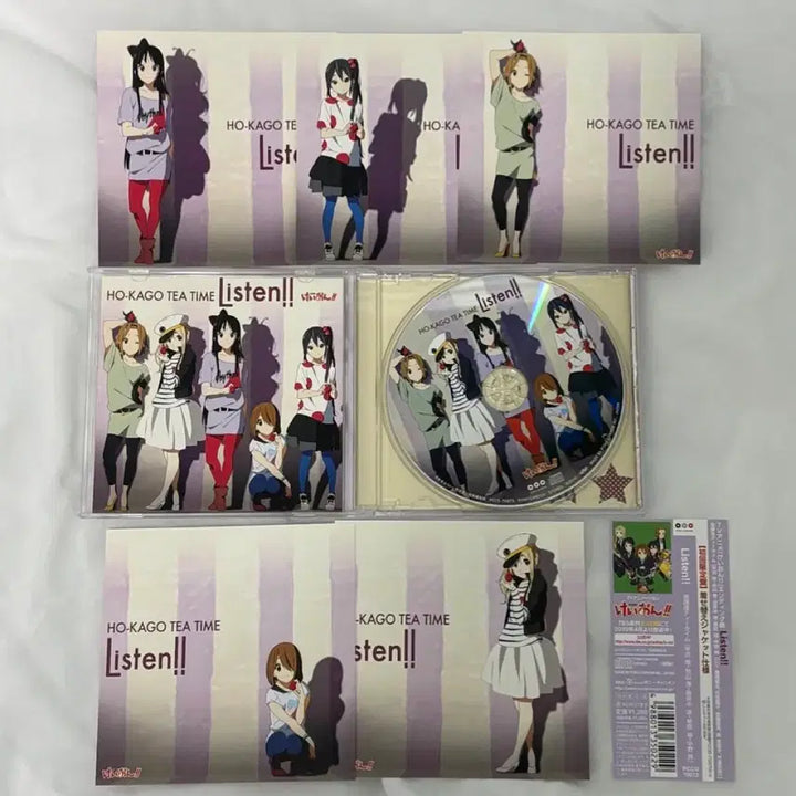 [BUNJANG] K-On! After School Tea Time Fuwa Fuwa Time CD Bundle Set / 케이온 방과후티타임 listen 후와후와타임 cd 미오 아즈사 아즈냥