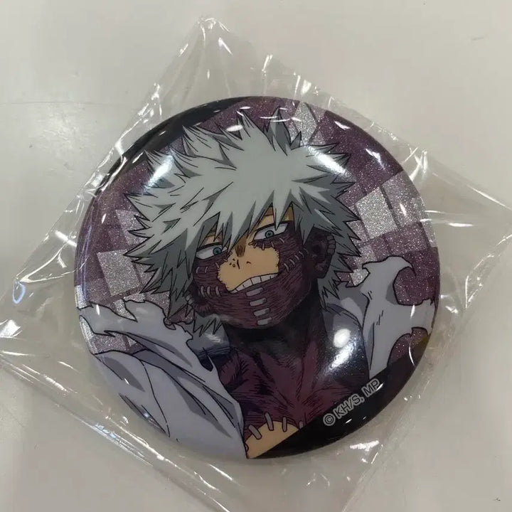 [BUNJANG] My Hero Academia Dabi Glitter Can Badge Vol. 3 / 나히아 나의히어로아카데미아 다비 글리터 캔뱃지 3탄