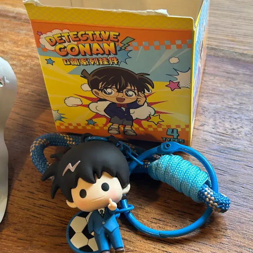 [BUNJANG] Detective Conan Shinichi Kudo Figure Keychain / 명탐정 코난 피규어 키링 신이치 남도일