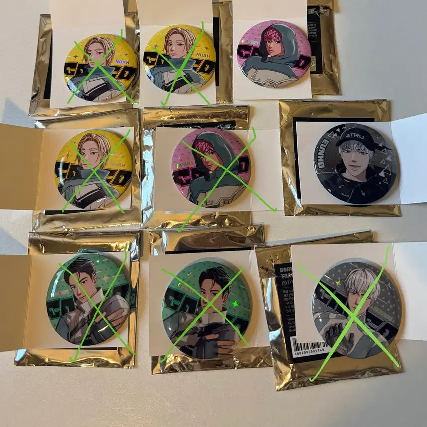 [BUNJANG] Pleiades Caligo 2 MD Can Badge Bambi Euno / 플레이브 칼리고2 엠디 캔뱃지 밤비 은호 양도
