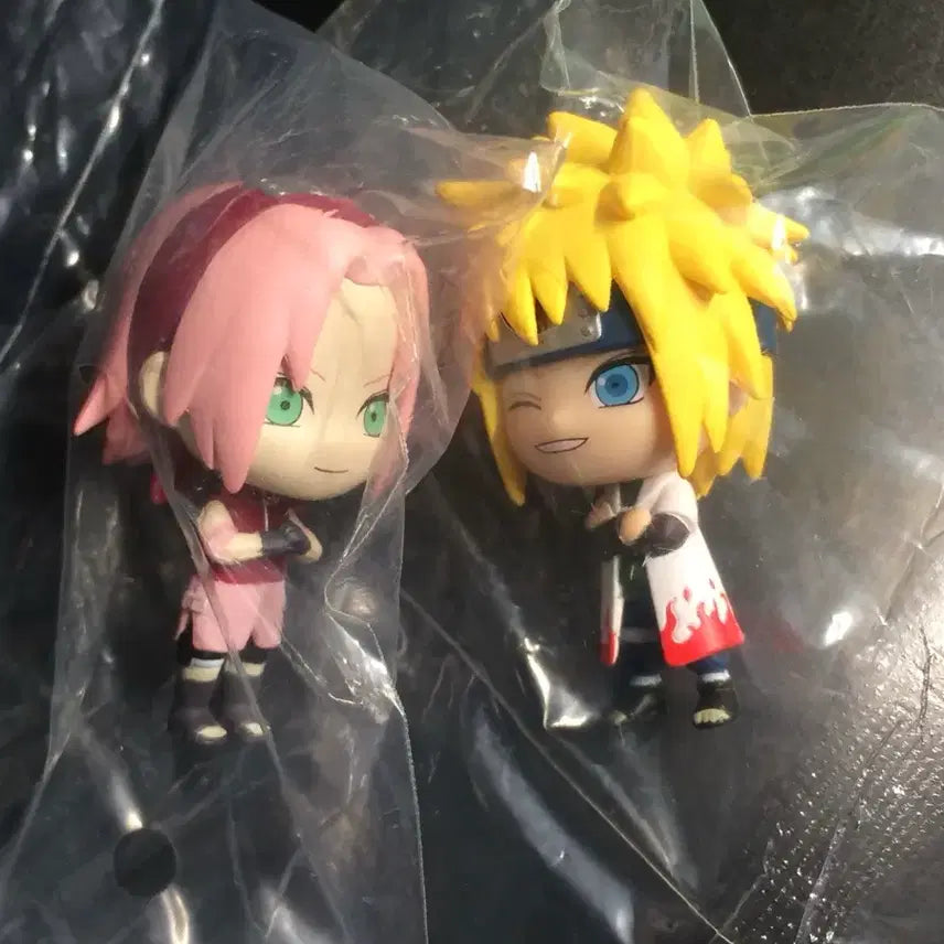 [BUNJANG] Bandai Naruto Funrangiua Gacha Minato Sakura Figure Set / 반다이 나루토 Funrangiua 가챠 미개봉 미나토 사쿠라