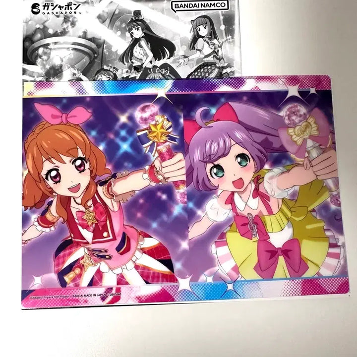 [BUNJANG] Pripara Akari Hoshikawaii Clear Poster / 스타파라카츠파라 아카리 하늘 라라 클리어 포스터 가챠 샤네체프리파라