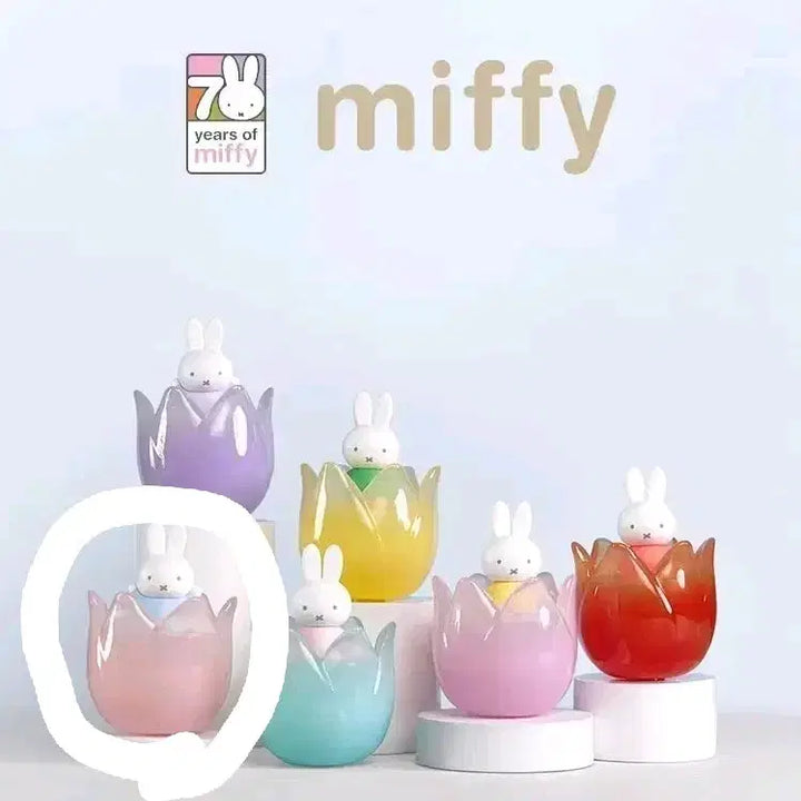[BUNJANG] Miffy 70th Anniversary Tulip Flowerpot Figure / 미피 70주년 튤립 화분 피규어 판매/교환