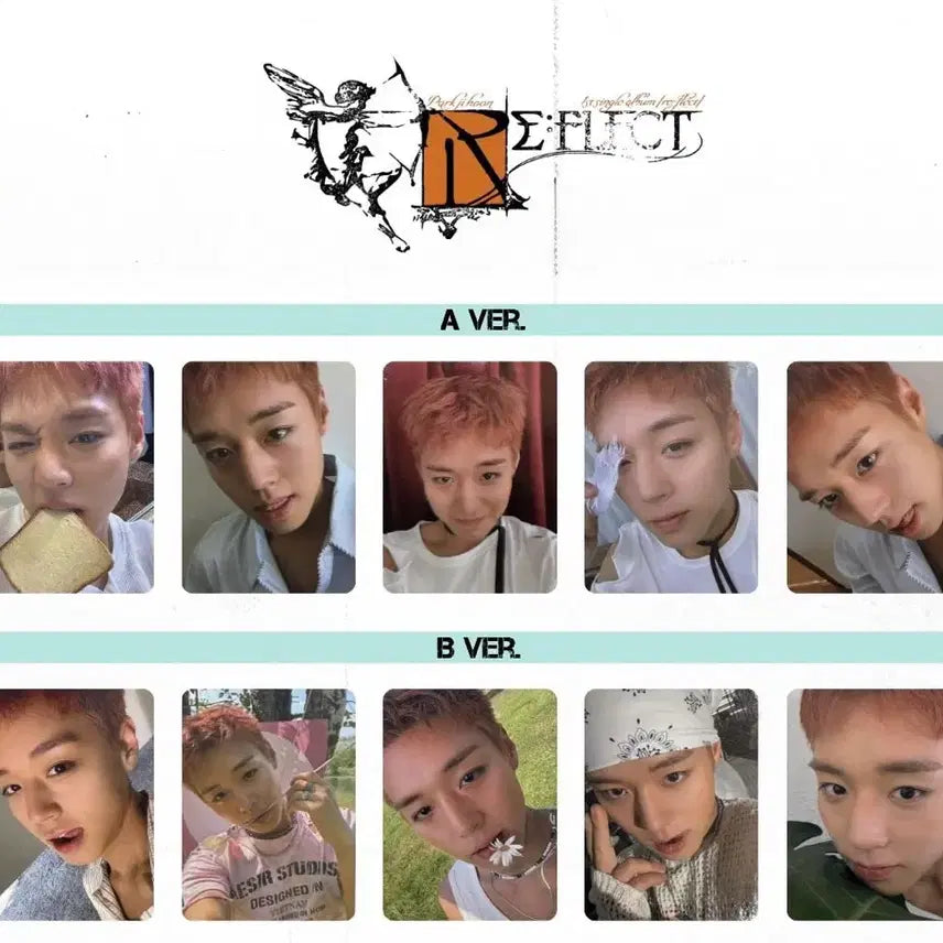 [BUNJANG] Park Ji Hoon Reflect Album Photocard A+B Full Set / 박지훈 리플렉트 앨범 포카 A+B 풀셋