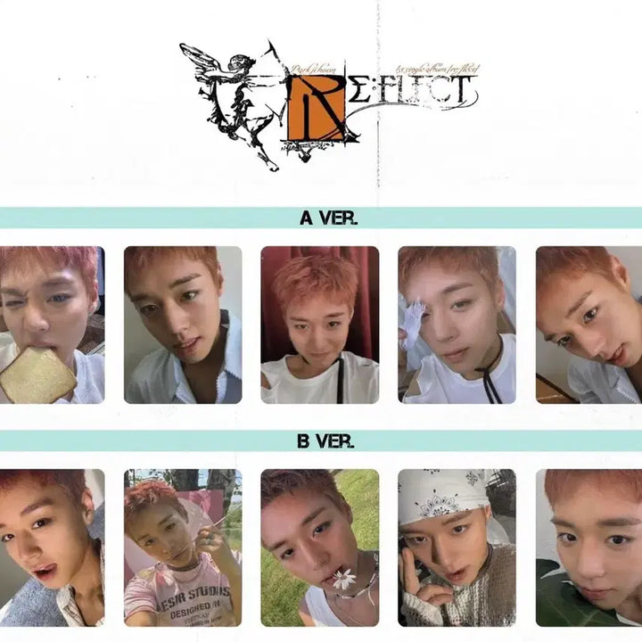 [BUNJANG] Park Ji Hoon Reflect Album Photocard A+B Full Set / 박지훈 리플렉트 앨범 포카 A+B 풀셋