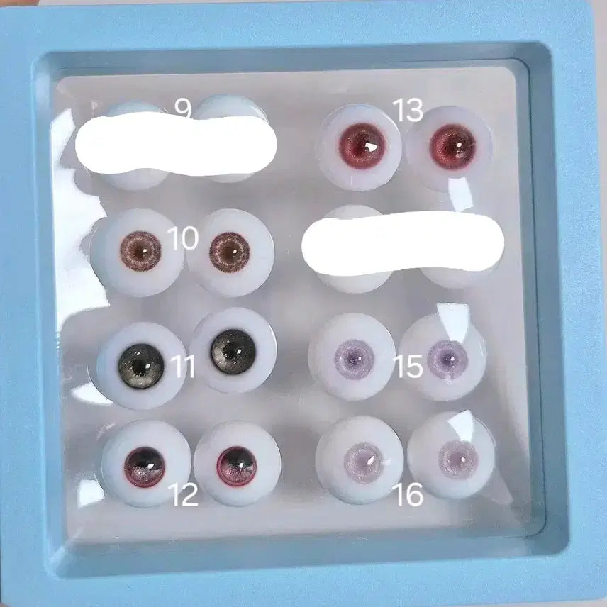 [BUNJANG] Resin Eyeball 14mm for Ball-Jointed Dolls / 24종 구관 레진 안구 14mm 구체관절인형 눈알 안구