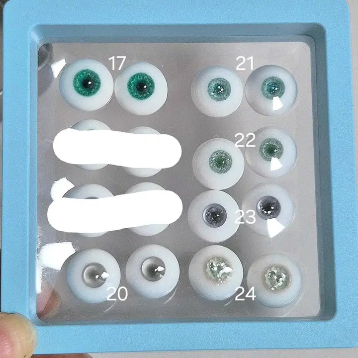[BUNJANG] Resin Eyeball 14mm for Ball-Jointed Dolls / 24종 구관 레진 안구 14mm 구체관절인형 눈알 안구