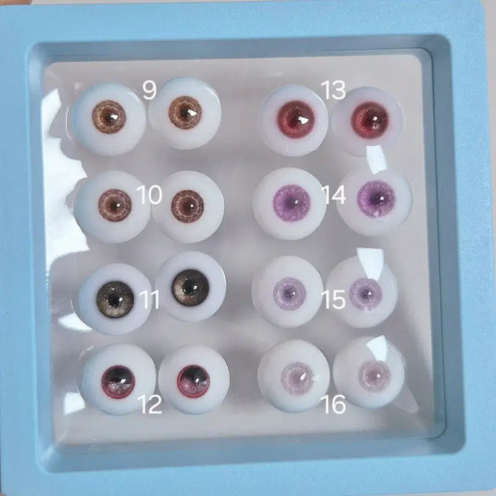 [BUNJANG] Resin Eyeball 14mm for Ball-Jointed Dolls / 24종 구관 레진 안구 14mm 구체관절인형 눈알 안구