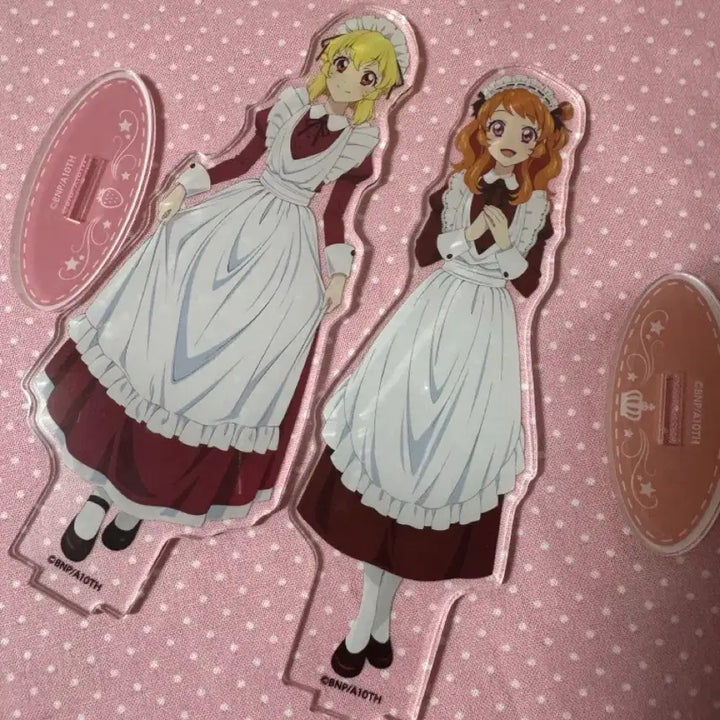 [BUNJANG] Aikatsu Ichigo Akari Aime Maid Acrylic Bundle / 아이엠스타 라임 하늘 메이드 아크릴 일괄 양도 이치고 아카리