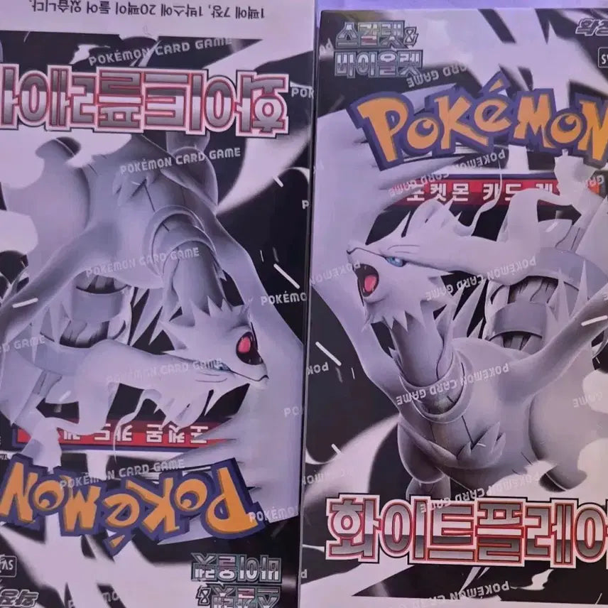 [BUNJANG] Pokemon Card Game White Flare Collection 2 Box Bundle / 포켓몬 카드 미개봉 화이트 플레어 컬렉션 2박스 일괄 판매합니다