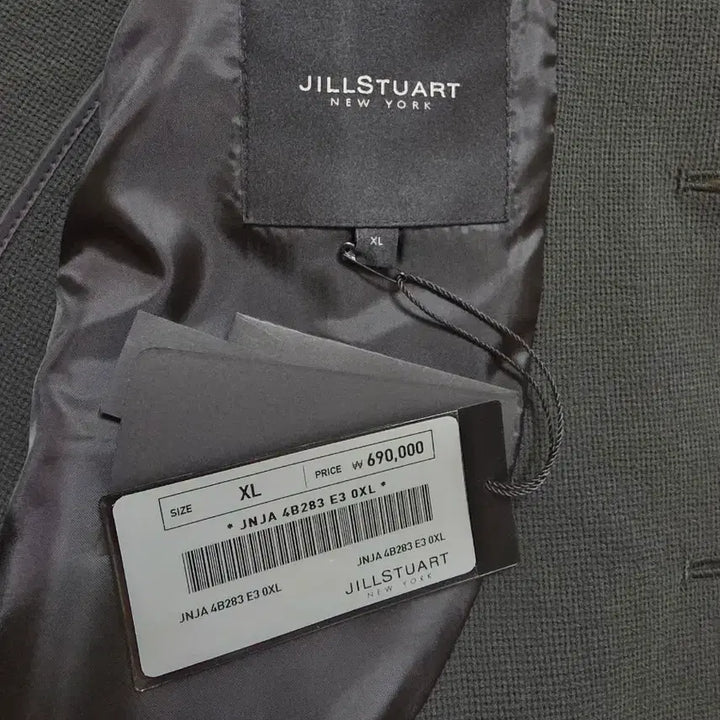 [BUNJANG] JILLSTUART NEW YORK Micro Seersucker Summer Jacket XL / 질스튜어트뉴욕 마이크로 서커 여름용 자켓 XL 105 정가 69만원