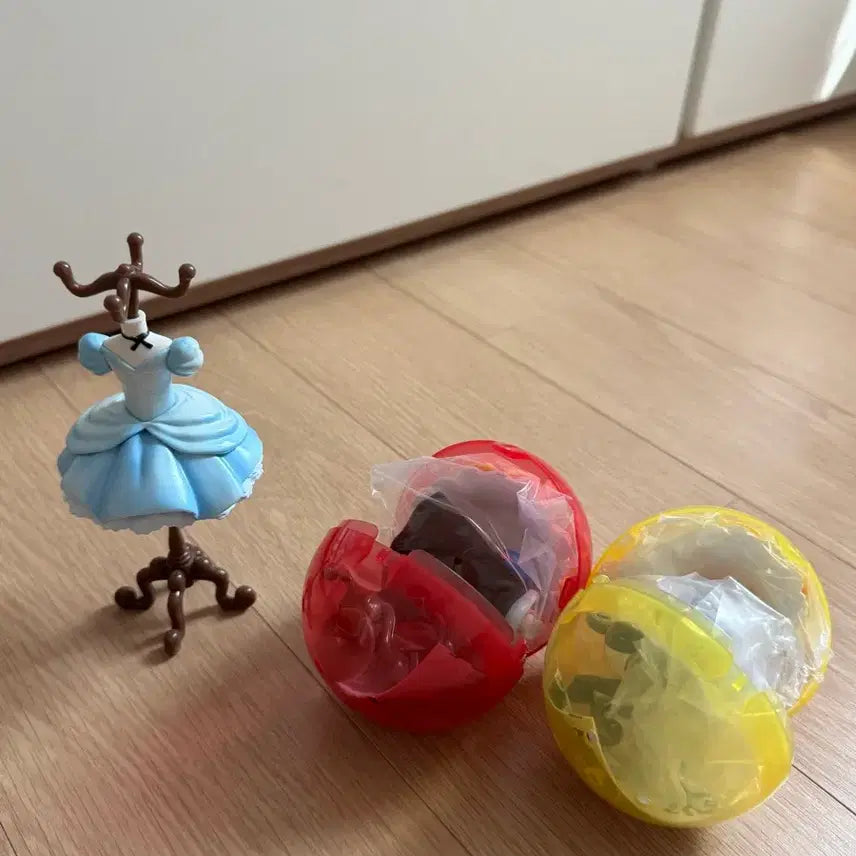 [BUNJANG] Disney Princess Dress Figure Set / 디즈니 공주 옷 피규어 세트