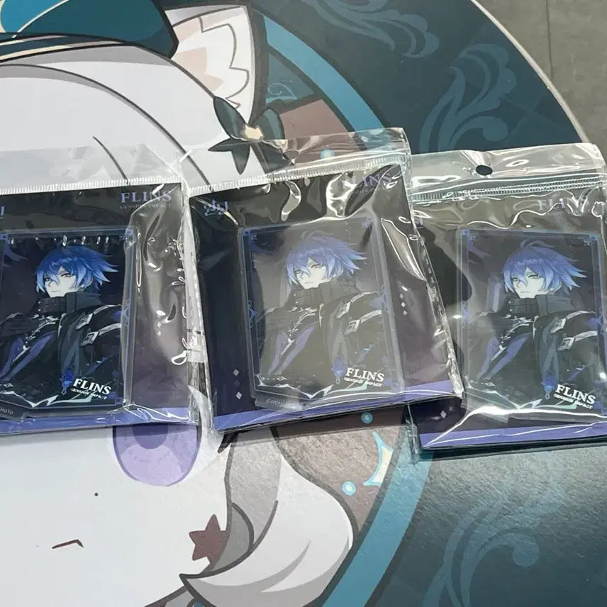[BUNJANG] Genshin Impact Flins Acrylic Stand (Sealed) / 원신 라운지 플린스 아크릴 스탠드 미개봉