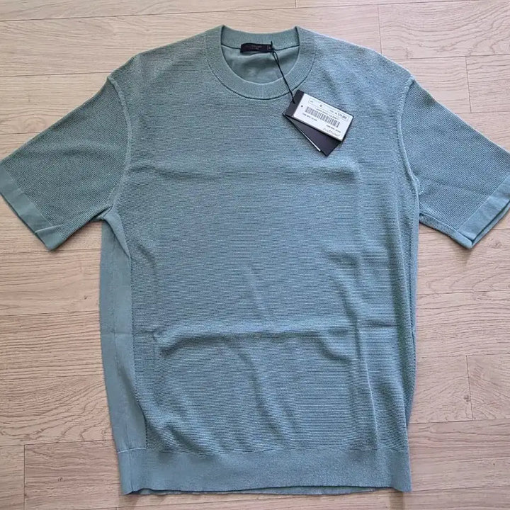[BUNJANG] Jill Stuart New York Cool Touch Short Sleeve T-shirt / 질스튜어트뉴욕 쿨터치  반팔 티셔츠 M 100-105 정가 18만원 그린