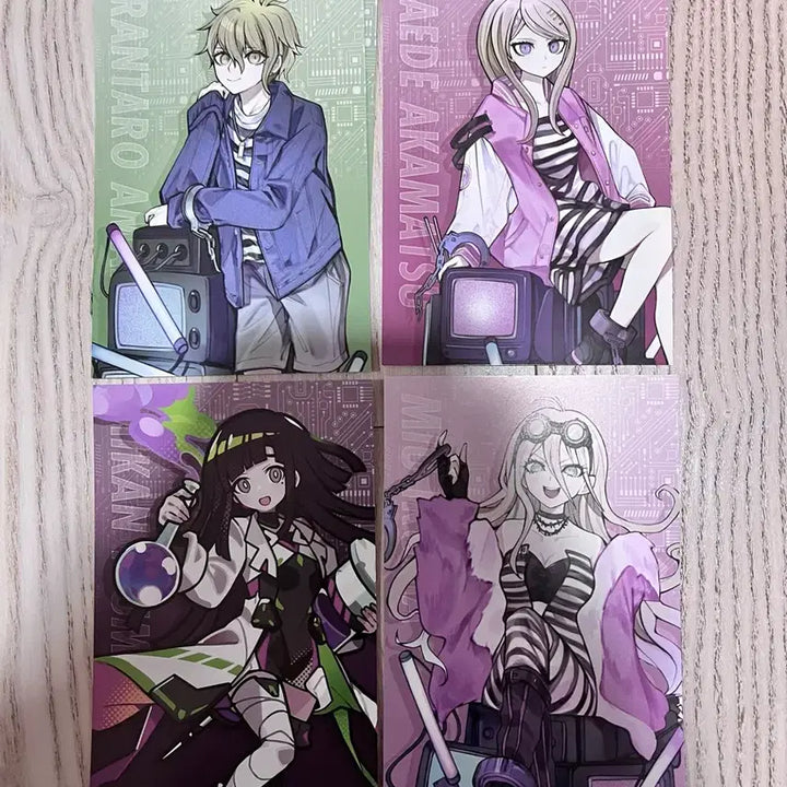 [BUNJANG] Danganronpa Paka Paka Kore Cyber Exclusive Postcard / 단간론파 파샤 파샤코레 사이버 특전 엽서