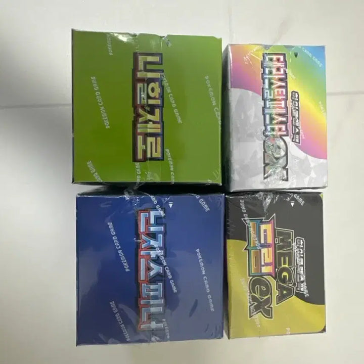 [BUNJANG] Pokemon Card Game Terrastal Festa / Mega Blastoise EX / Nihilzero / Ninja Spinner 4-Type Set / 포켓몬 카드 게임 테라스틸페스타/메가꼬부기EX/니힐제로/닌자스피너 4종