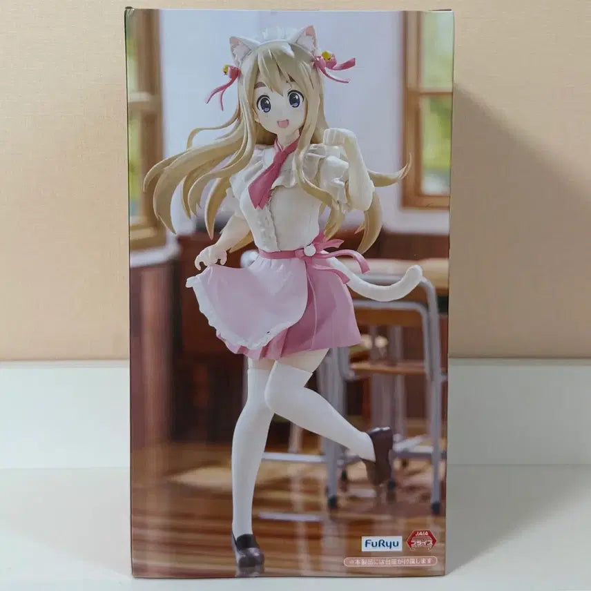 [BUNJANG] K-ON! Furyu Nyan-Cafe Tsumugi Figure (Sealed) / (미개봉) 케이온 후류 냥카페 츠무기 피규어