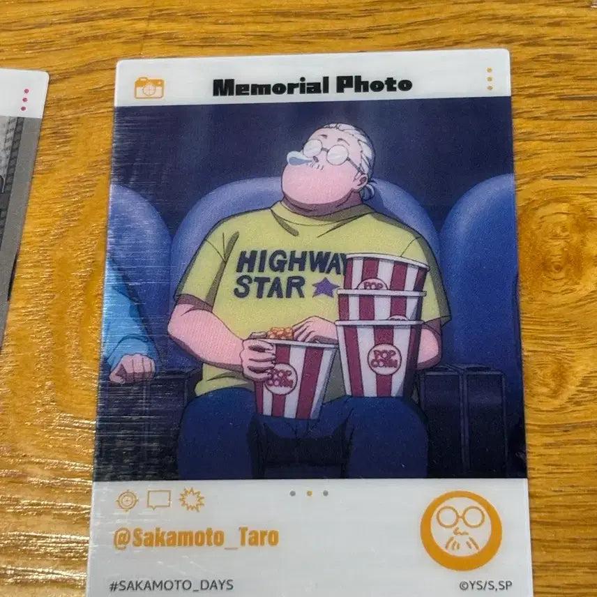 [BUNJANG] Sakamoto Days Memorial Photocard Set Nagumo Emoca Clear Card / 사카모토데이즈 메모리얼 포토카드 세트 나구모 에모카 클리어 카드