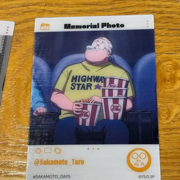[BUNJANG] Sakamoto Days Memorial Photocard Set Nagumo Emoca Clear Card / 사카모토데이즈 메모리얼 포토카드 세트 나구모 에모카 클리어 카드