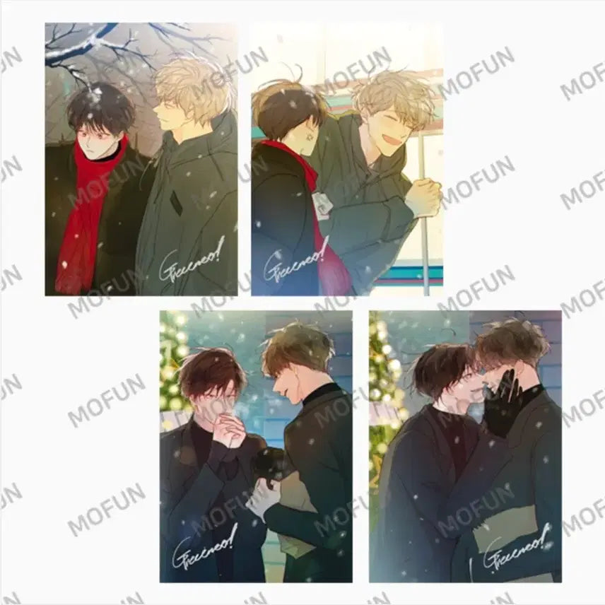 [BUNJANG] Cheonggwaluwon (Green Apple Paradise) Mofun Shikishi Set / 청사과낙원 청낙원 모펀 색지 세트