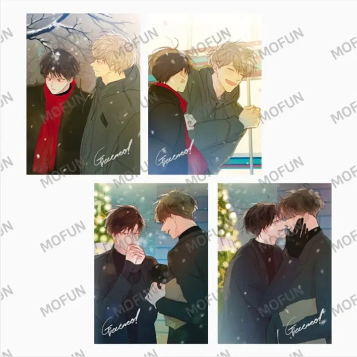 [BUNJANG] Cheonggwaluwon (Green Apple Paradise) Mofun Shikishi Set / 청사과낙원 청낙원 모펀 색지 세트