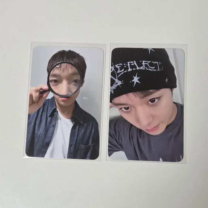 [BUNJANG] Park Ji Hoon Reflect Beanie Withmu POB Photocard / 6/14까지판)박지훈 reflect 비니 위드뮤 미공포 포카 양도