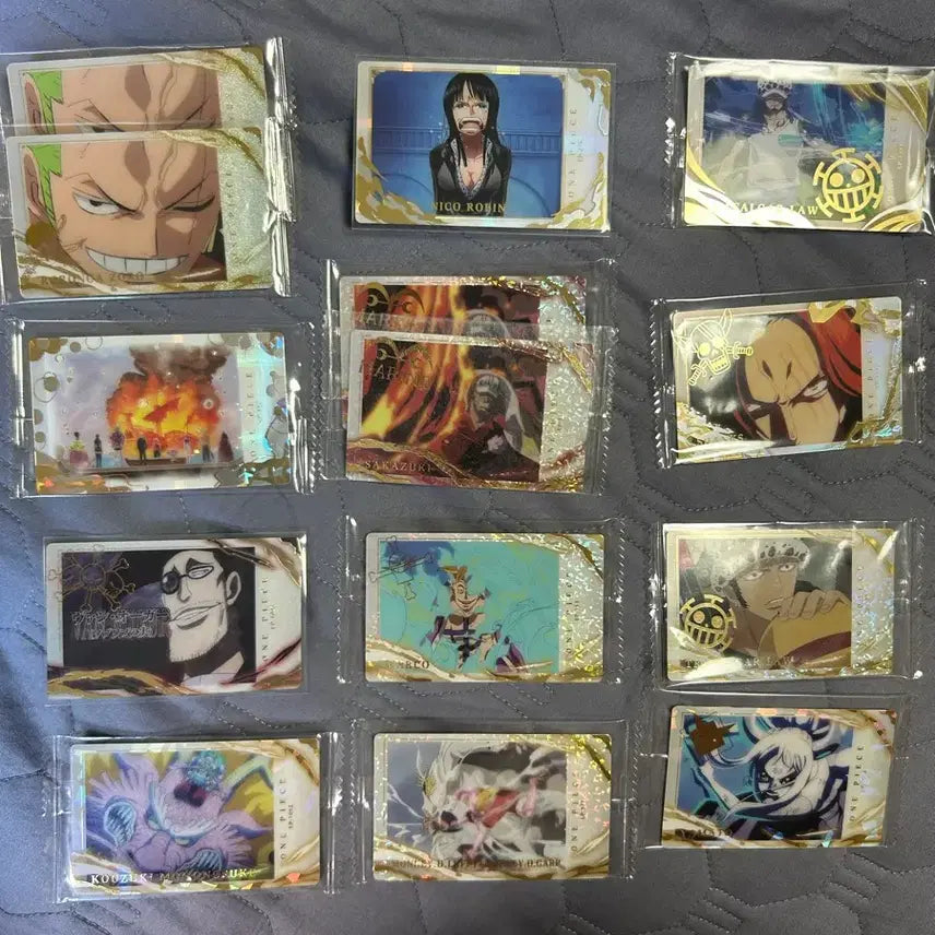 [BUNJANG] One Piece Wafer Itazura Card Collection (Mostly Sealed) / 원피스 웨하스 이타쟈가 카드 판매합니다