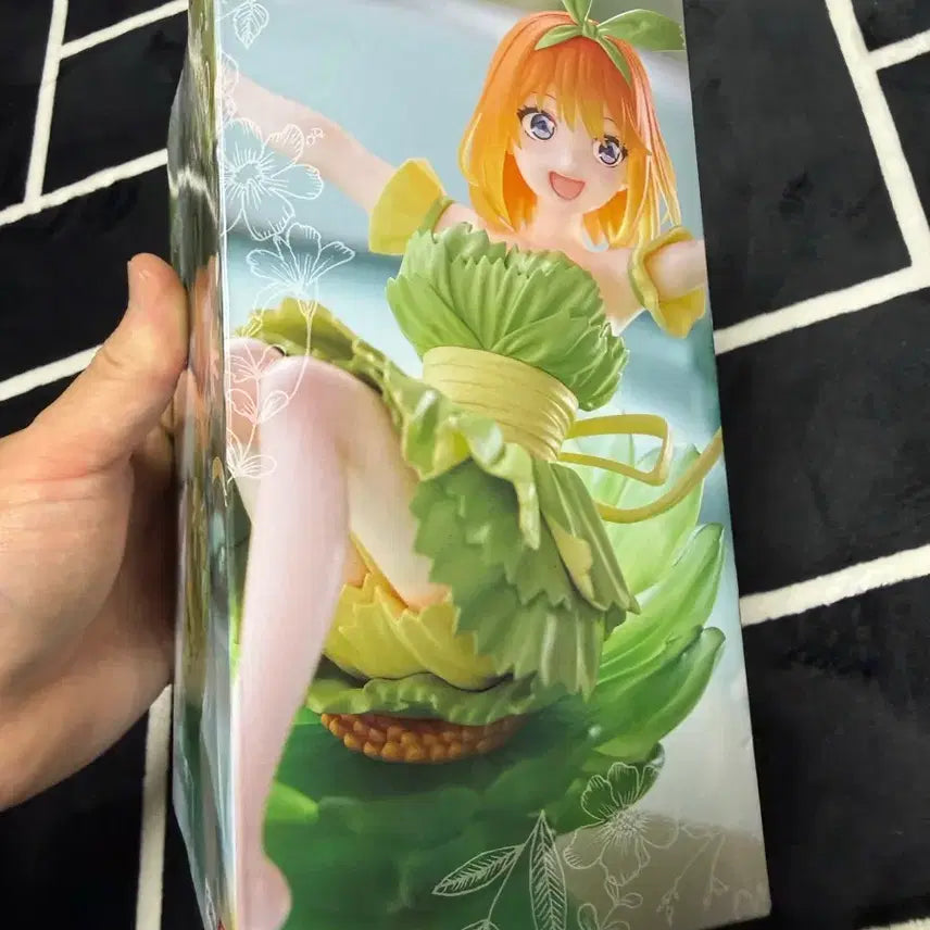[BUNJANG] Quintessential Quintuplets Yotsuba Nakano Quadra Figure (Sealed) / 5등분의 신부 쿼드라 요츠바 나카노 피규어 미개봉 블룸 후류