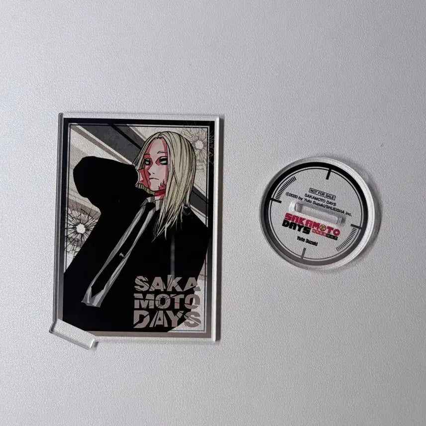 [BUNJANG] Sakamoto Days Acrylic Stand Shikiba Aladin Exclusive / 사카모토 데이즈 아크릴 스탠드 시시바 알라딘 특전