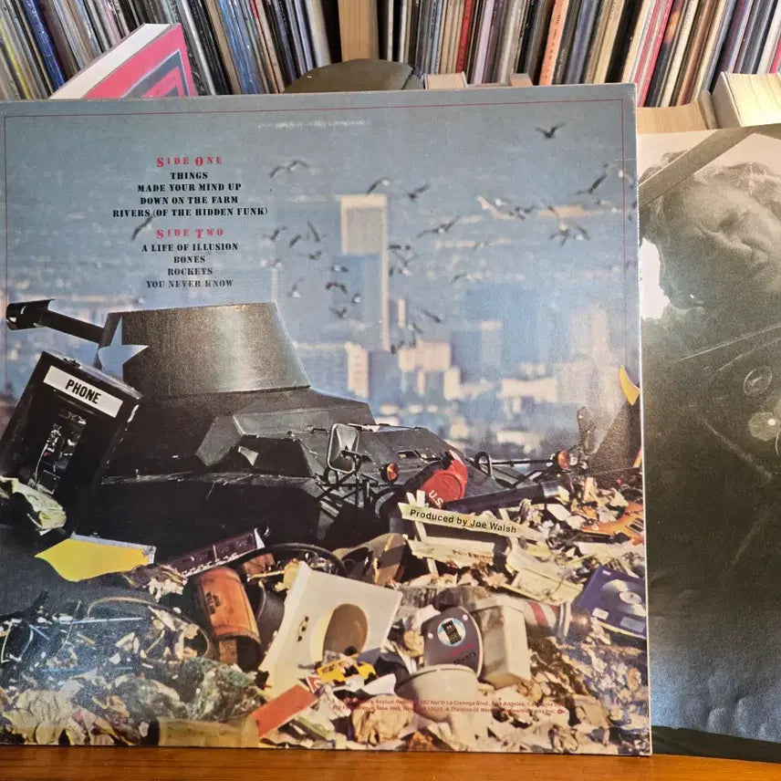 [BUNJANG] Joe Walsh There Goes the Neighborhood 1981 Japanese LP / Joe Walsh.there goes the neighborhood.81