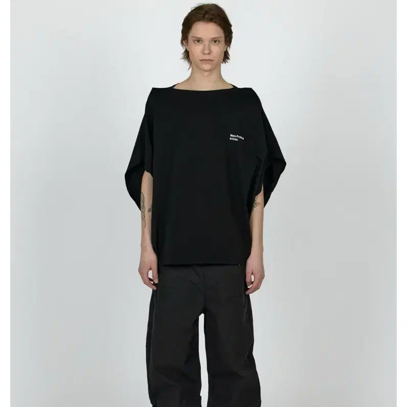 [BUNJANG] Plastic Product MPa Octagon T-Shirt Black / 플라스틱프로덕트 MPa OCTAGON T-SHIRT