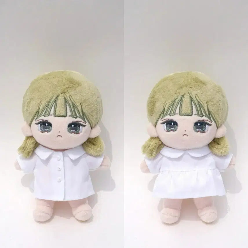 [BUNJANG] 15cm 20cm Doll Shirt Dress Clothes Set / 20cm 셔츠 원피스 인형 옷