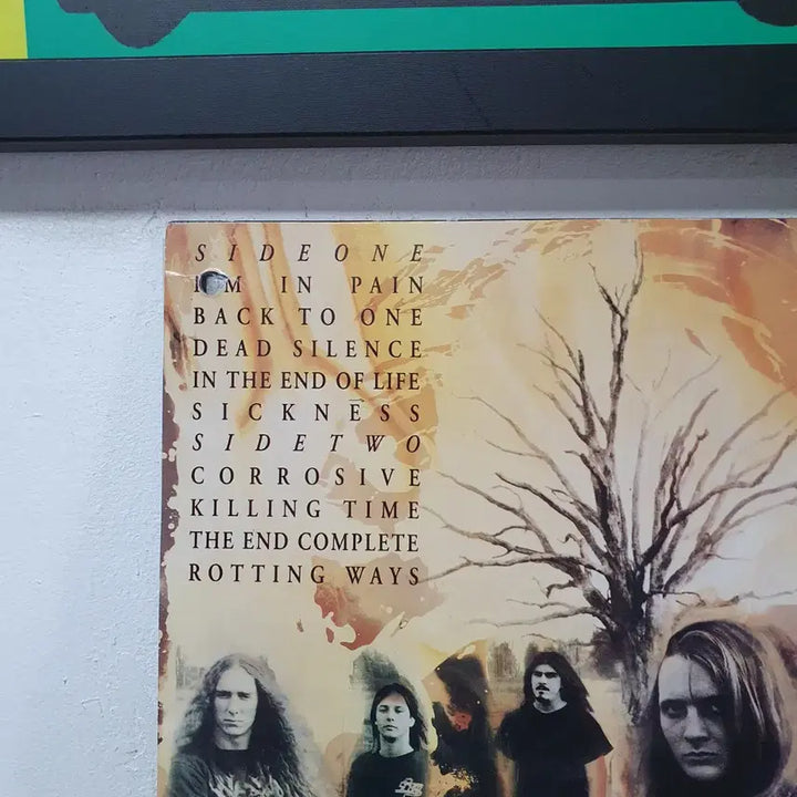 [BUNJANG] Obituary 1992 LP / 오비츄리 OBITUARY LP 1992 지구레코드