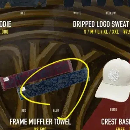 [BUNJANG] King Gnu Scarf and Towel Set / 킹누 굿즈 판매