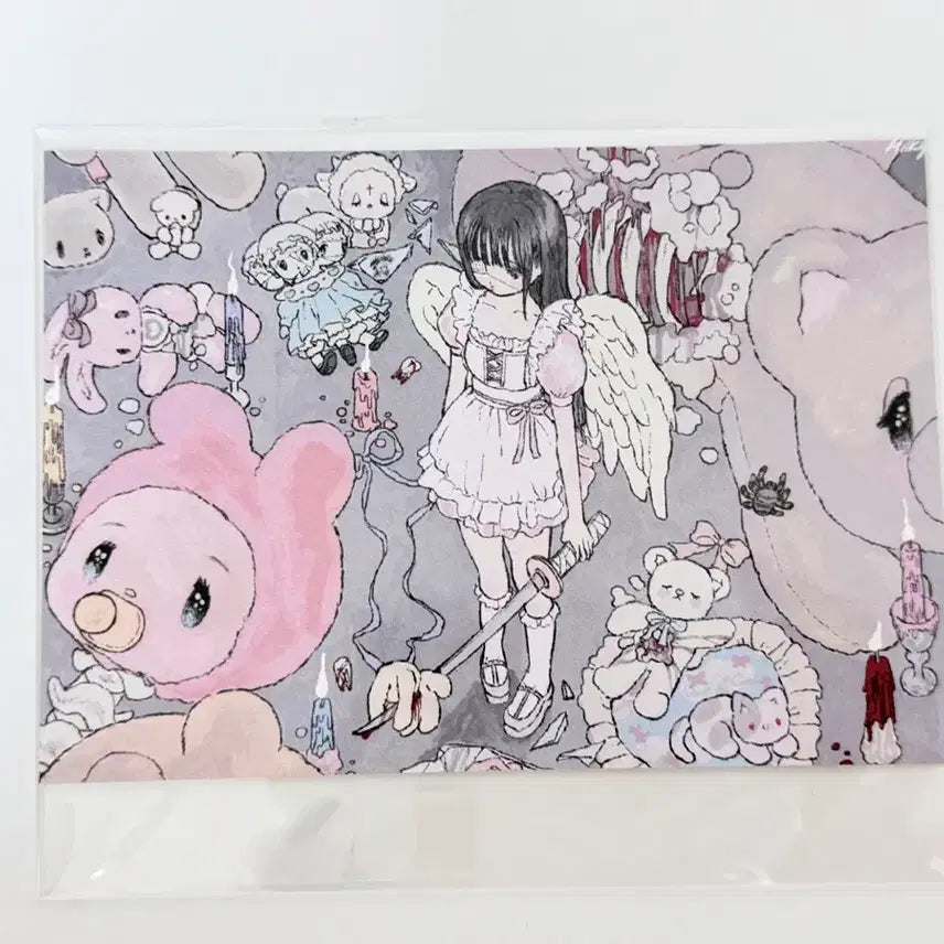 [BUNJANG] Milky Heart Postcard / 밀키하트 엽서