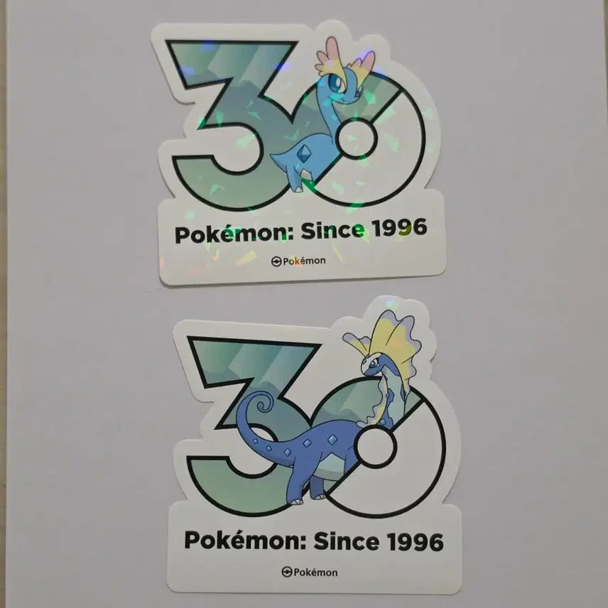 [BUNJANG] Pokemon 30th Anniversary Sticker (Amarus + Amaruruga) / 포켓몬 30주년 스티커(아마루스+아마루르가)