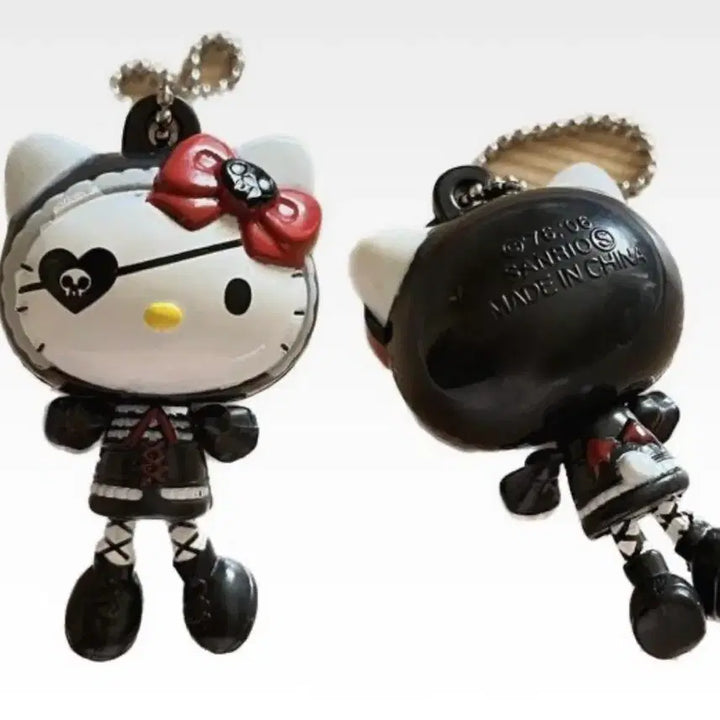 [BUNJANG] Vintage Kitty Goth Lolita Punk Gothic Jars Strap / 고전빈티지키티킽스고스로리펑크고딕달랑이지뢰계스트랩