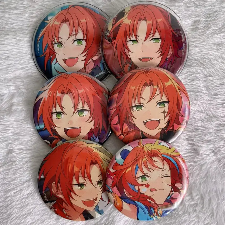 [BUNJANG] Ensemble Stars Knights Leo Ibecore Can Badge Bundle Set / (일괄)앙스타 나이츠 레오 이베코레 캔뱃지