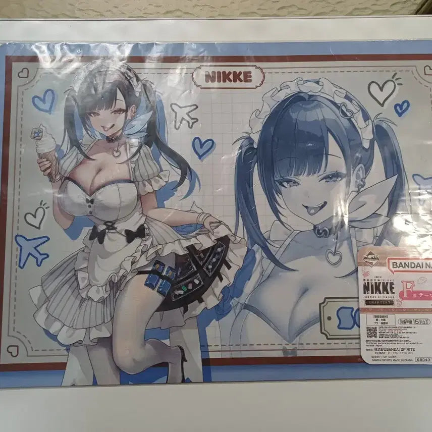 [BUNJANG] Nier: Automata Chapter 7 Ichiban Kuji F Prize Table Mat Bundle Set (3 Types, Sealed) / 니케 챕터7 제일복권 F상 3종 일괄판매