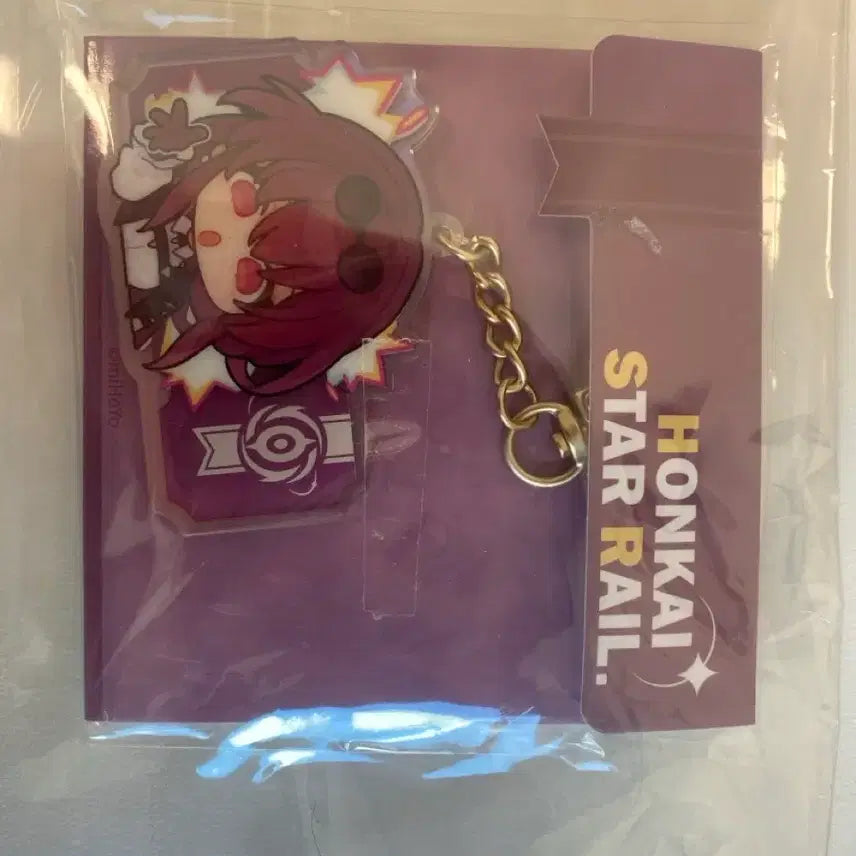 [BUNJANG] Honkai: Star Rail Pom-Pom Exhibition Series Acrylic Keychain Kafka Chinese Official Merchandise / 붕괴 스타레일 폼폼 전시관 시리즈 아크릴 키링 카프카 중국 공식 굿즈