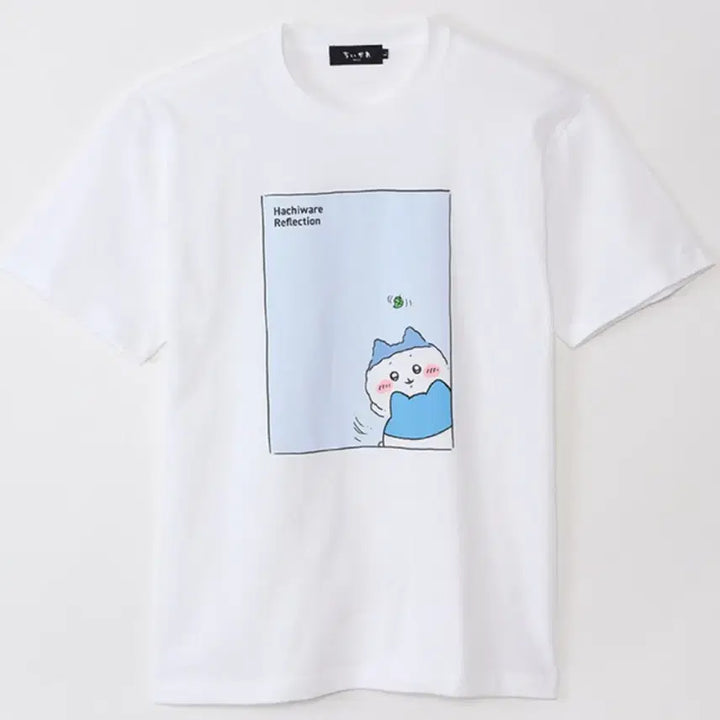 [BUNJANG] Monzakwi Official Chiikawa Hachiware Short Sleeve T-Shirt XL / 먼작귀 정품 치이카와 하치와레 반팔 티셔츠 XL