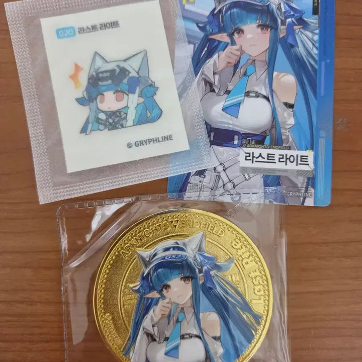 [BUNJANG] Arknights Endfield Last Light Coin Set / 엔드필드 라스트라이트 주화 세트