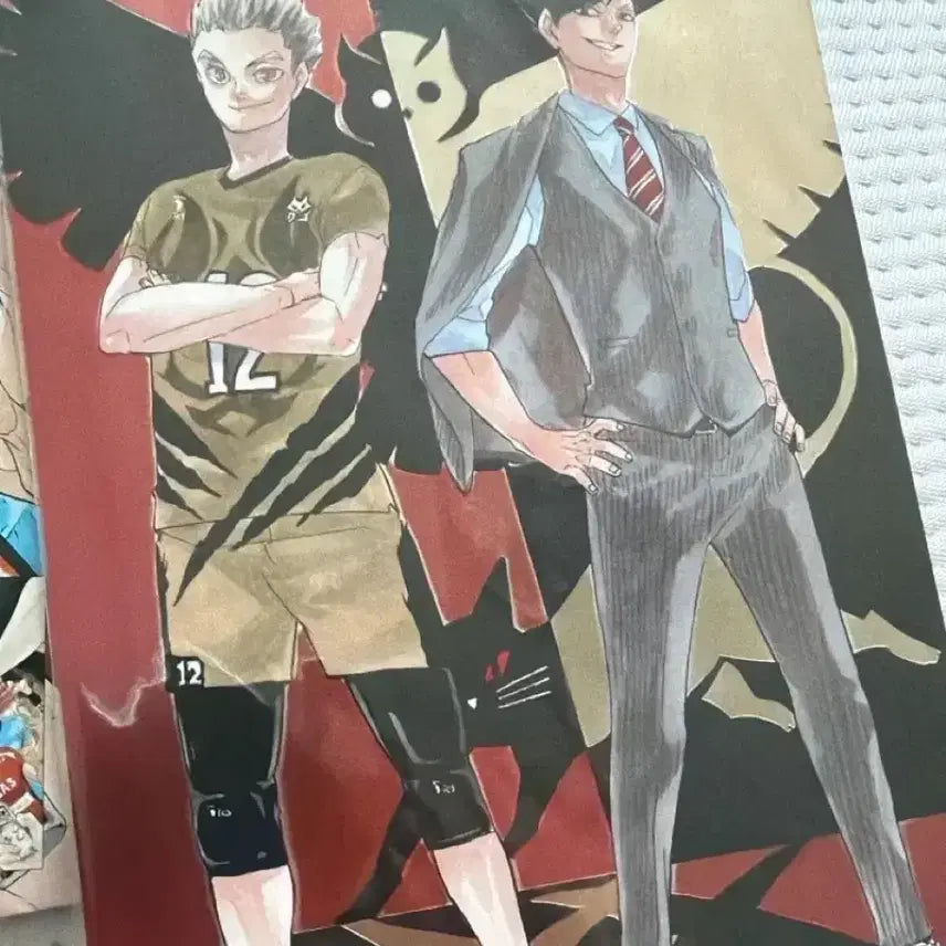 [BUNJANG] Haikyuu!! Original Art Exhibition Final Illustration Card Collection Bokuto Koutarou Kuroo Tetsurou Adult Ver. Poster / 최종급전)하이큐 원화전 Final 일러스트카드컬렉션 보쿠토 쿠로오 성인
