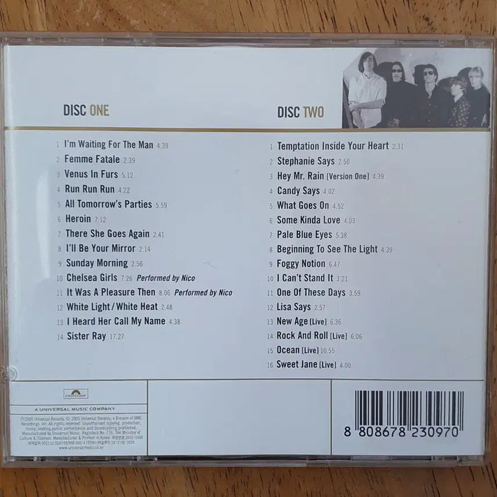 [BUNJANG] The Velvet Underground GOLD 2CD / 더 벨벳언더그라운드 GOLD 2CD