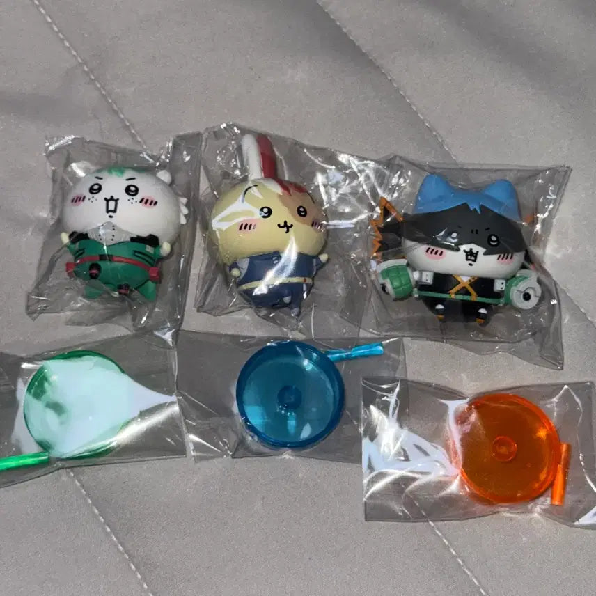 [SOLD OUT] 반택포)나히아 나의히어로아카데미아 히로아카 치이카와 먼작귀 가챠 3종