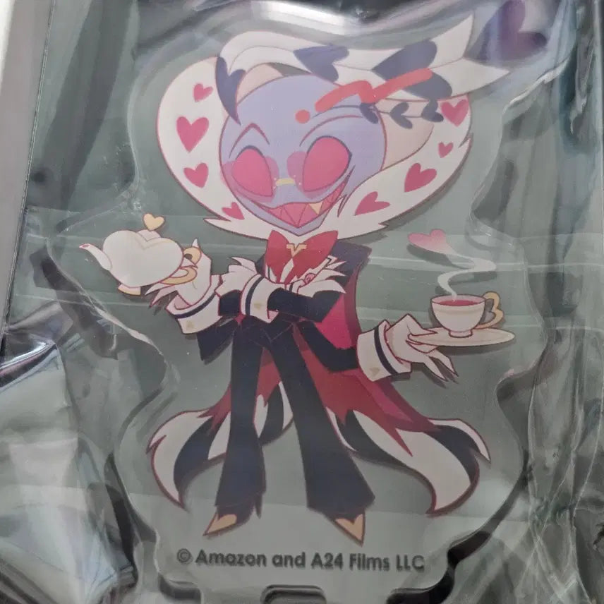 [BUNJANG] Hazbin Hotel Animate Cafe Collaboration Valentino Mini Acrylic Stand / 해즈빈호텔 애니메이트 카페 콜라보 미니 아크릴 스탠드 발렌티노